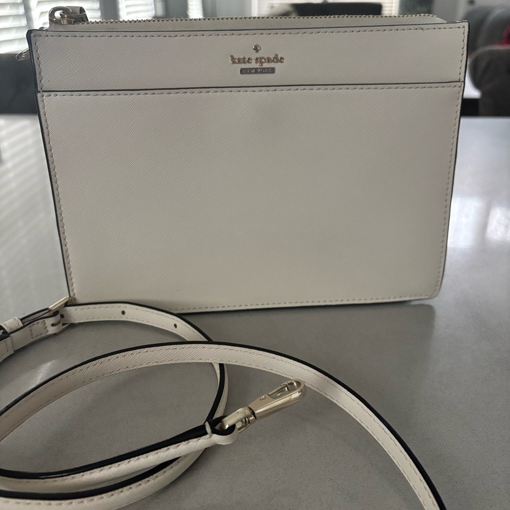 Kate Spade White Crossbody Bag